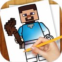 ទាញយក Learn to Draw Minecraft Legos