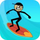 Ներբեռնել Stickman Surfer