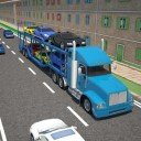 Lataa 3D Car Transport Trailer Truck