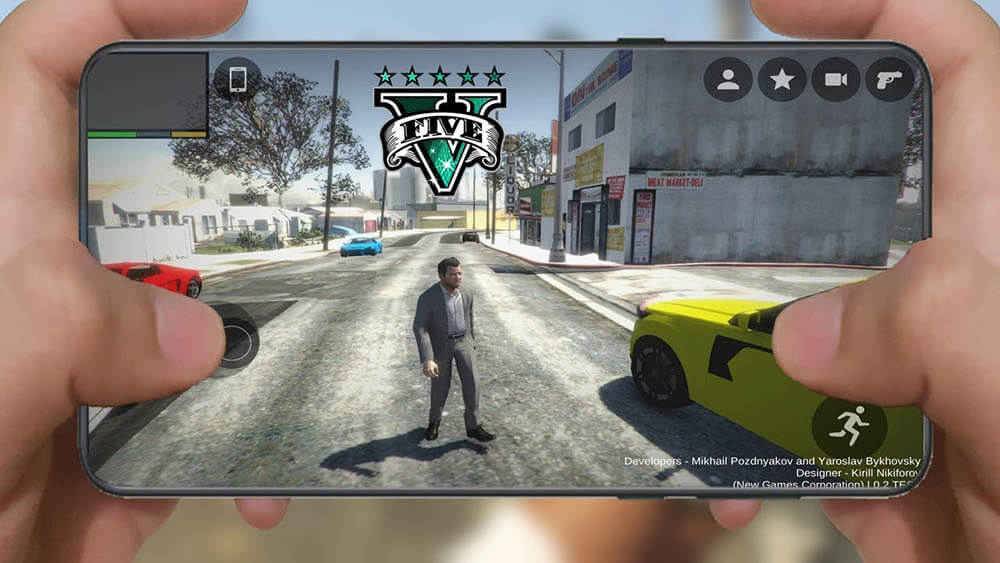 GTA 5 Android FanMade Beta Gameplay, Download GTA V APK