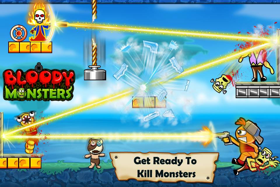 Приватная игра monster. Lava Shooter.