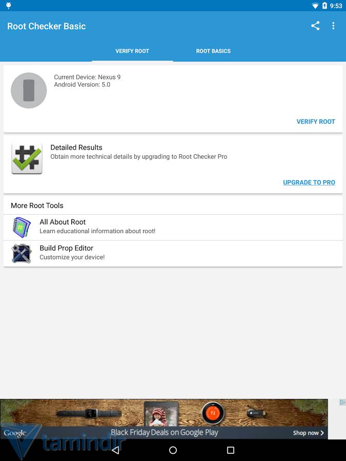 Root checker на андроид. Root Checker Basic версия.