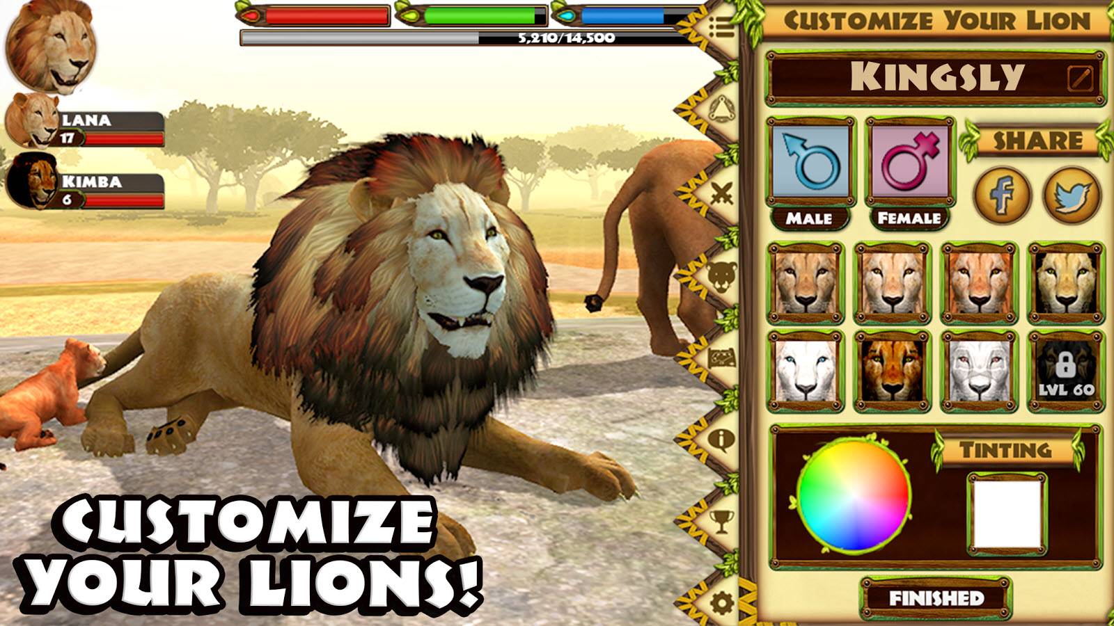 Изтегляне Ultimate Lion Simulator APK за Android